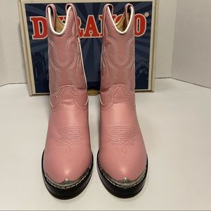 Durango kids pink western boots size 10D